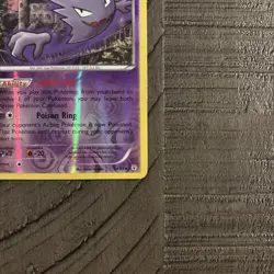 Pokemon Haunter 59/162 Rev Reverse Holo XY Breakthrough NM - Image 2