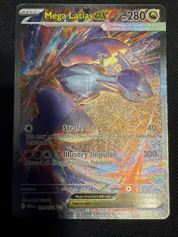 Pokemon TCG Mega Latias EX 181/132 Mega Evolution - Image 2