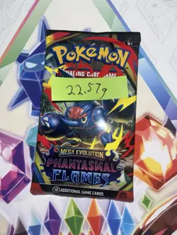 (HEAVY) 22.57g Pokemon TCG Mega Evolution Booster Pack (SEALED)✅ - Image 2