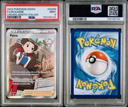 POKEMON PSA 9 ALLENATORE PETRA FULL ART GG66/GG70 ZENIT REGALE ITALIANO 2023! - Image 3