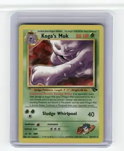 Koga's Muk Gym Challenge Rare Pokemon Near Mint or Better - Image 1