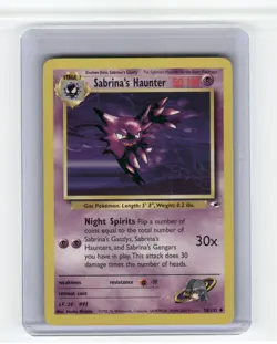 Sabrina's Haunter Gym Heroes Uncommon Pokemon Near Mint or Better - Image 1