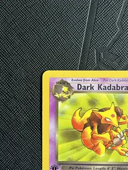 Pokemon TCG Dark Kadabra 39/82 First Edition Team Rocket (English) - NM(-)/LP(+) - Image 4