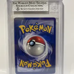 1999 Pokemon Base Set Shadowless Gyarados 6 Holo NEAR MINT+ BGS 7.5 - Image 2