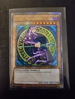 QCR Blue-Eyes White Dragon Dark Magician Quarter Century Yugioh Original Artwork - Image 2