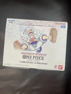 Bandai One Piece OP05 Empty Booster Box ONLY AWAKENING OF THE NEW ERA - Image 1