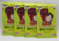 One Piece TCG OP07 500 Years In The Future Booster Pack x4 English Sealed Packs - Image 1