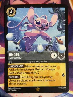 Angel Experiment 624 191/204 Legendary Disney Lorcana Winterspell Card - Image 1