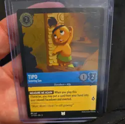 Disney Lorcana Tipo - Growing Son - Cold Foil - Shimmering Skies 157/204 MINT - Image 1