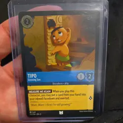 Disney Lorcana Tipo - Growing Son - Cold Foil - Shimmering Skies 157/204 MINT - Image 2