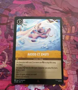Disney Lorcana Winterspell/Akood Et Emuti 29/204 Cold Foil Rare - Image 2