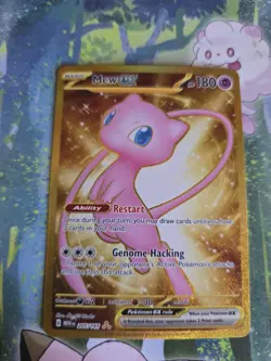 Pokemon Mew EX 205/165 Scarlet & Violet 151 Ultra Rare Full Art Holo Card - Image 1