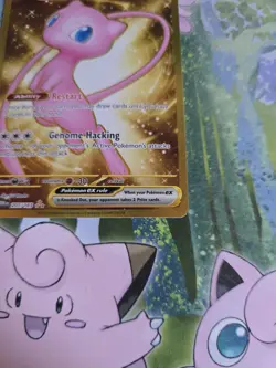 Pokemon Mew EX 205/165 Scarlet & Violet 151 Ultra Rare Full Art Holo Card - Image 2