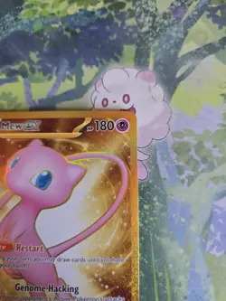 Pokemon Mew EX 205/165 Scarlet & Violet 151 Ultra Rare Full Art Holo Card - Image 5