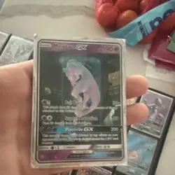 Pokemon Mewtwo GX Shining Legends Shiny Holo Rare 78/73 English Card - Image 1