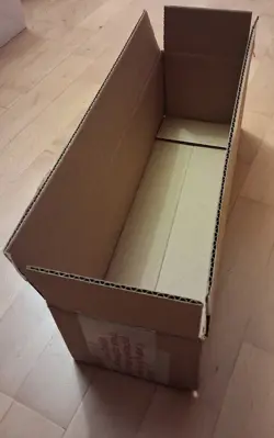 Pokemon TCG DESTINED RIVALS Box Case *EMPTY BOX* NO CARDS cardboard Opened - Image 2