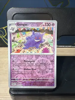 Gengar Reverse Holo NM 094/165 Scarlet & Violet 151 Pokemon Card - Image 1