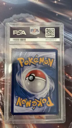 KFC Slowpoke 183/Sm-p Indonesian Chaki Kids Promo Pokemon Card PSA 8 - Image 2