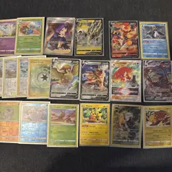 lot of 20 sleeved pokemon cards - Image 1
