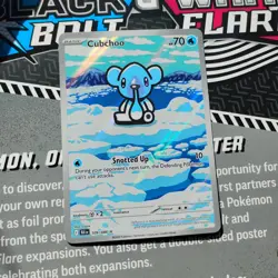 Cubchoo 109/086 Sv: Black Bolt Pokemon TCG Card NM/MINT - Image 1