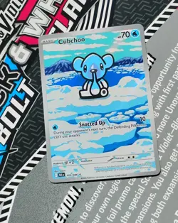 Cubchoo 109/086 Sv: Black Bolt Pokemon TCG Card NM/MINT - Image 3