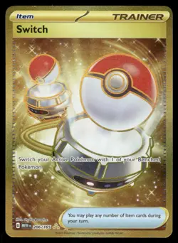 Pokemon Cards Switch 206/165 151 Hyper Rare NM - Image 1