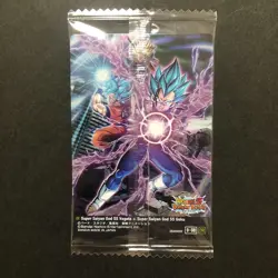 S5474 Vegito Goku Vegeta DR Dokkan Rare Dragon Ball Itajaga Vol.9 Card SEALED M4 - Image 2