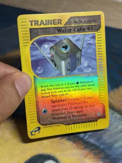 Water Cube 01 140/147 Aquapolis E Reader Series Reverse Holo Pokemon Card - Image 3