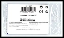 💥 2022 Pokemon GO Pikachu Holo Promo Card 028/078 New Sealed - Image 2