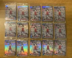 (15) One Piece Monkey D. Luffy US Voyage College Basketball Promo Card SEALED - Image 1