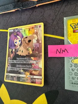 Pokemon Card Mimikyu Sun and Moon Cosmic Eclipse CHR 245/236 246 💎NM💎 - Image 3