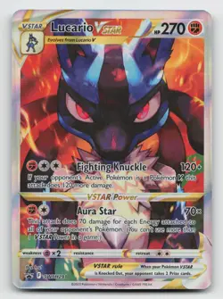 Lucario VSTAR SWSH291 SWSH: Sword & Shield Promo Cards Holo NM - Image 1