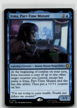 Irma, Part-Time Mutant 12 Commander: Teenage Mutant Ninja Turtles Normal - NM - Image 1