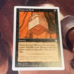 Imperial Seal X1 Mtg Portal Three Kingoms Lp/Lp- #2 - Image 1