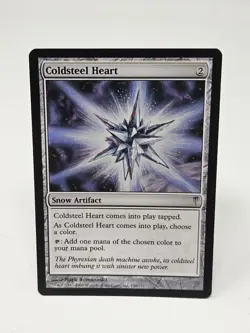 Coldsteel Heart LP Light Play Coldsnap MTG - Image 1