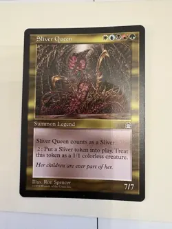 MTG Magic the Gathering Sliver Queen Stronghold - Never played MINT - Image 1