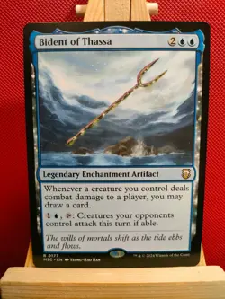 Bident of Thassa - Modern Horizons 3 Commander - NM - Rare - MTG - Image 1