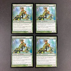 Set of x4, MTG Bramblewood Paragon Morningtide Regular - Image 1