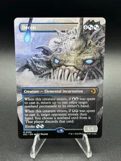 MTG Deceit (Borderless) Regular Lorwyn Eclipsed - Image 1