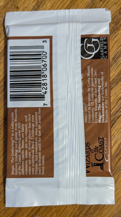 MTG - Revised Booster Pack - Magic the Gathering, Factory Sealed 1994 - Image 2