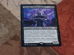 MTG Shredder, Shadow Master x1 Rare TMNT Commander NM Low S&H - Image 1