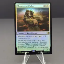Slumbering Walker Lorwyn Eclipsed FOIL NM #35 - Image 1