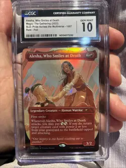 Alesha, Who Smiles at Death (Foil) - Secret Lair Drop - CGC Gem Mint 10 - Image 1