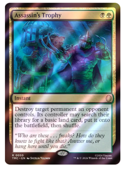 Assassin's Trophy - Surge Foil Teenage Mutant Ninja Turtles MTG - Image 1