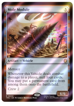 Mole Module - Surge Foil Teenage Mutant Ninja Turtles MTG - Image 1