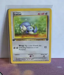 Pokemon TCG | Dratini 1st Edition Team Rocket 53/82 | Near Mint - Image 1