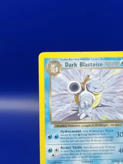 Dark Blastoise 4/110 Non Holo Rare Legendary Collection Pokemon Card TCG 2002 - Image 4