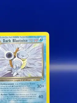 Dark Blastoise 4/110 Non Holo Rare Legendary Collection Pokemon Card TCG 2002 - Image 5