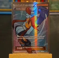 Pokemon TCG Skyla 122/122 XY Breakpoint Full Art Trainer - Image 2