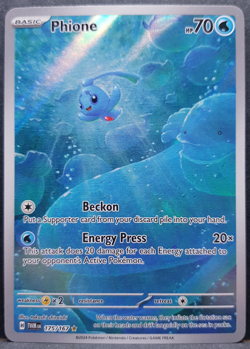 Phione 175/167 Twilight Masquerade Illustration Pokemon Pokemon Card English NM - Image 1